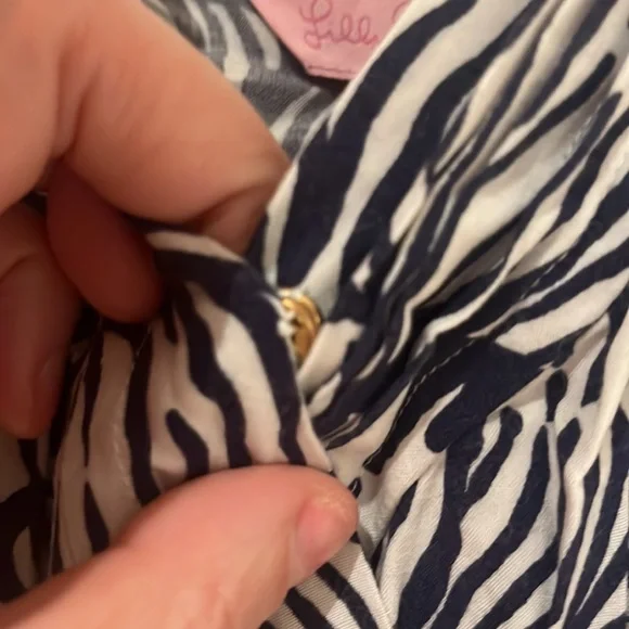 Lilly Pulitzer Melba jumpsuit in Bright Navy House of Nemo - Picture 7 of 10